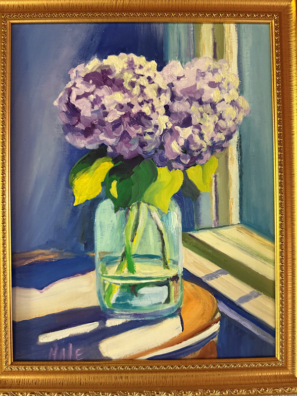 Purple Hydrangeas by Mary Hale, Image 1.