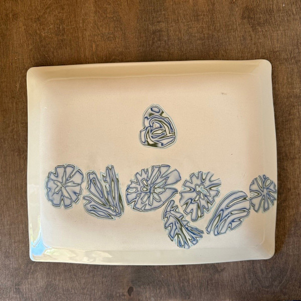 Rectangular Platter by Deb Kaller