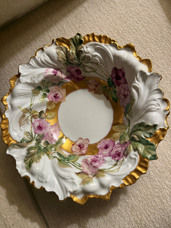 Roses in a Bowl by Mary Hale