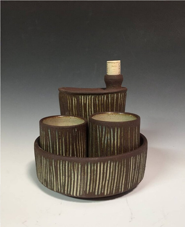 Toasting Set by James O'Brien