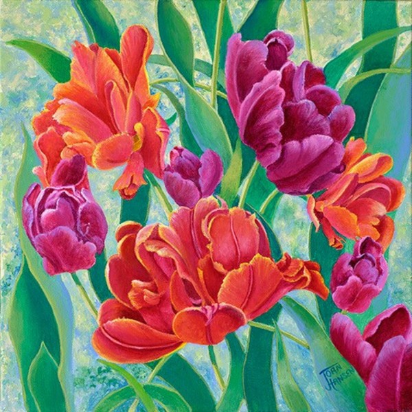 Tulip Blooms by Joan Hansen, Image 1.