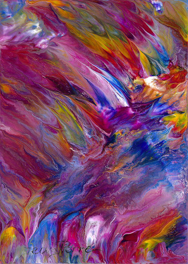 Vibrant Abstract by Jean Pierre Marques