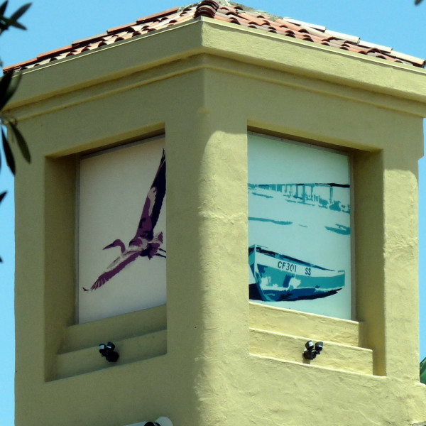 Clock Tower Art Panels by Coronado School of the Arts