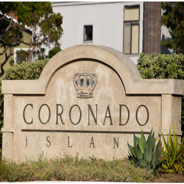 Coronado Welcome Sign - North by John Setter