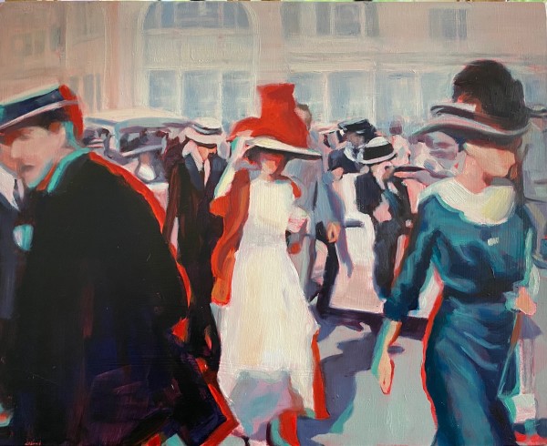 Woman in Red by Susan Butterfly-Ebert