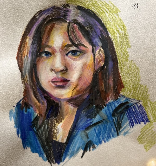 Colorful Portrait by Abigail Kim