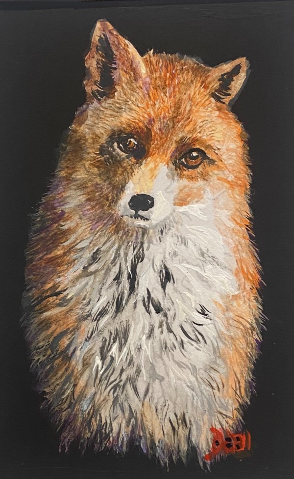 portrait of a Fox by Debi Davis