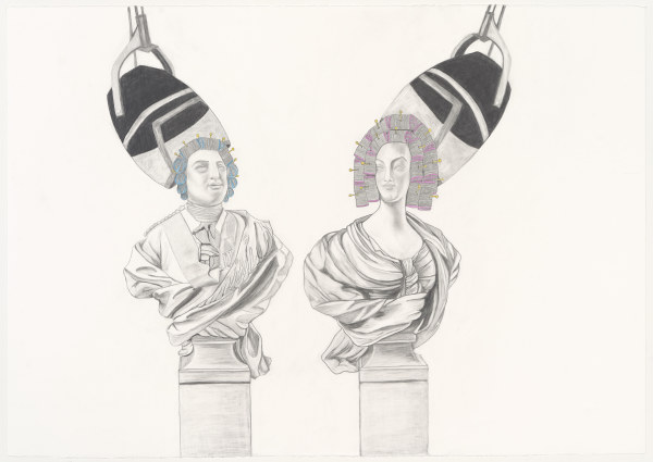 Léonard Alexis Autié , Louis XVI and Marie Antoinette by Amanda Jane Graham