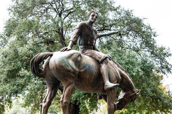 Young Andrew Jackson on a Horse by Anna Hyatt Huntington