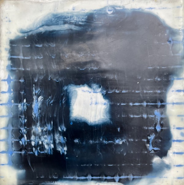 Blue Square by Lisa Sweo Eul