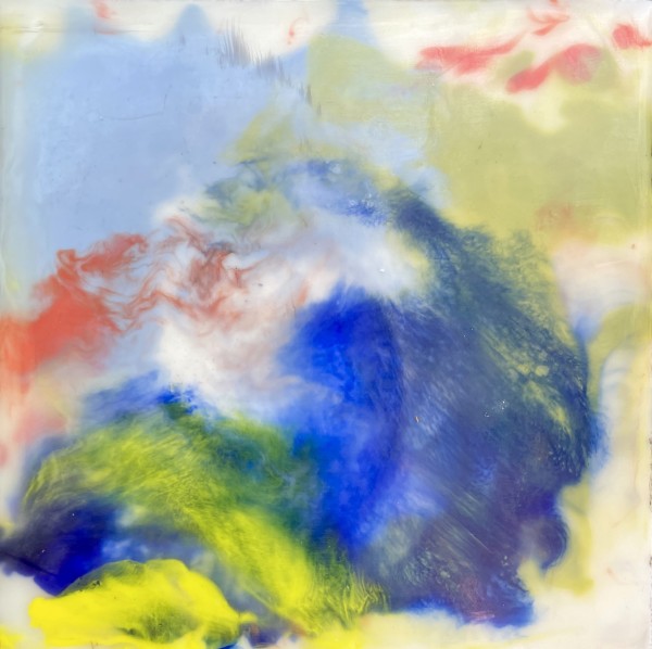 Blue Marbling #2