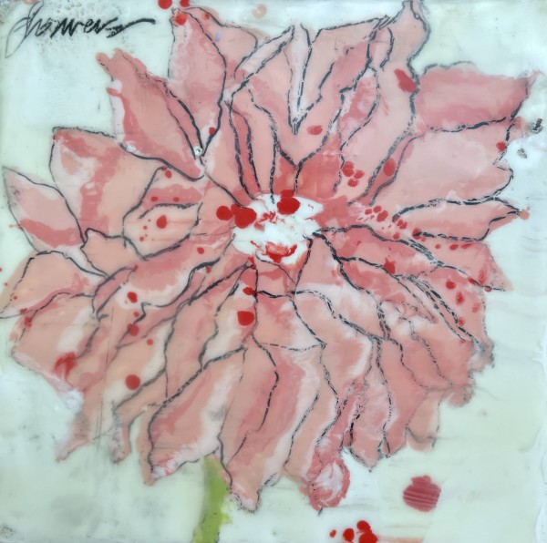 Peach flower #2 by Lisa Sweo Eul