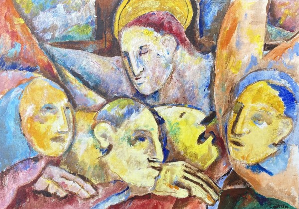 Crucifixion by Lar Landa