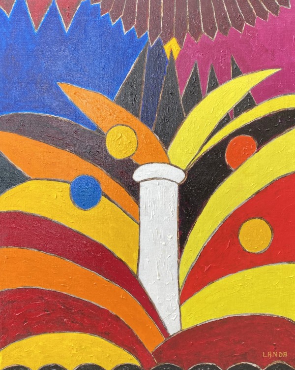 Planets into Space by Lar Landa