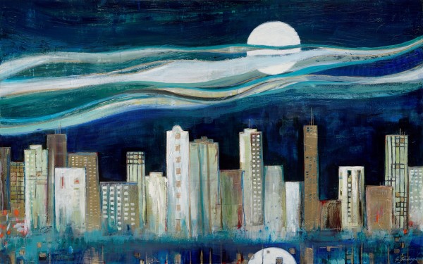 Moonlit Metropolitan by Sarah Goodnough