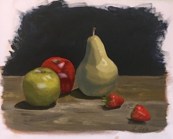 Fruit Still Life by Lorraine Yigit