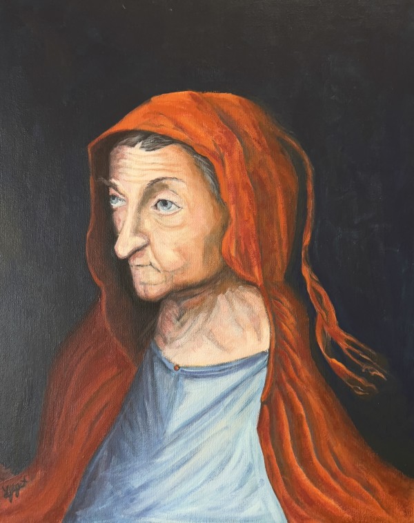 Durer's Mother in Color by Lorraine Yigit
