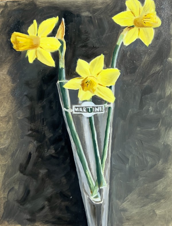 Martini Daffodils by Lorraine Yigit