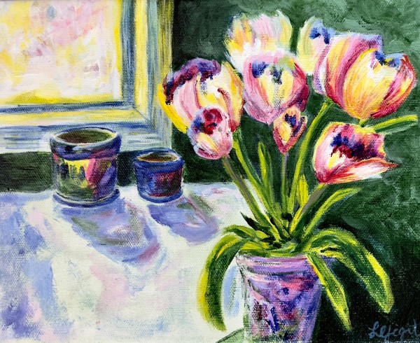 Spring Tulips by Lorraine Yigit