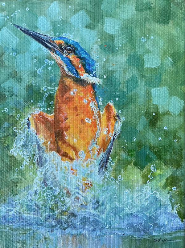 Kingfisher Rising by Susan F. Schafer, Image 1.