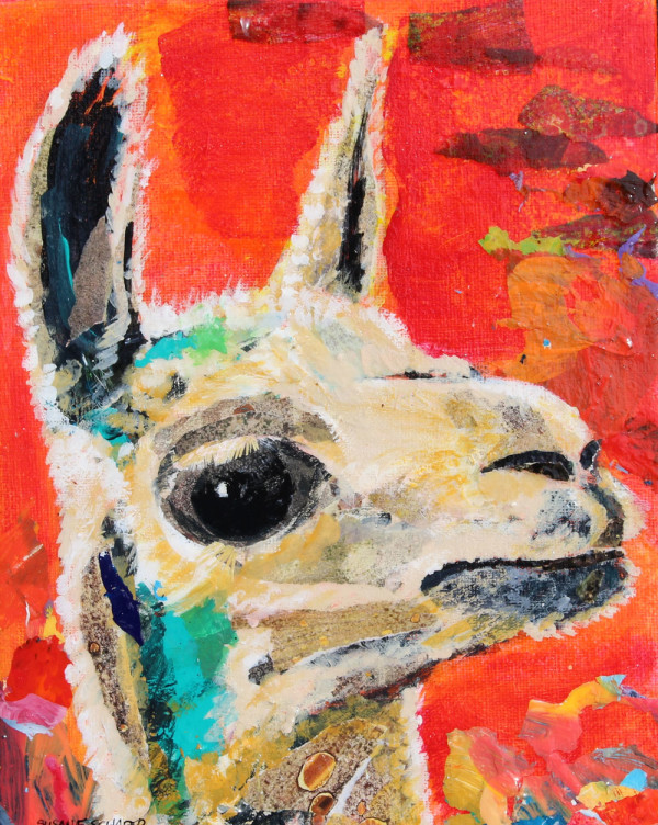 Proud Llama by Susan F. Schafer