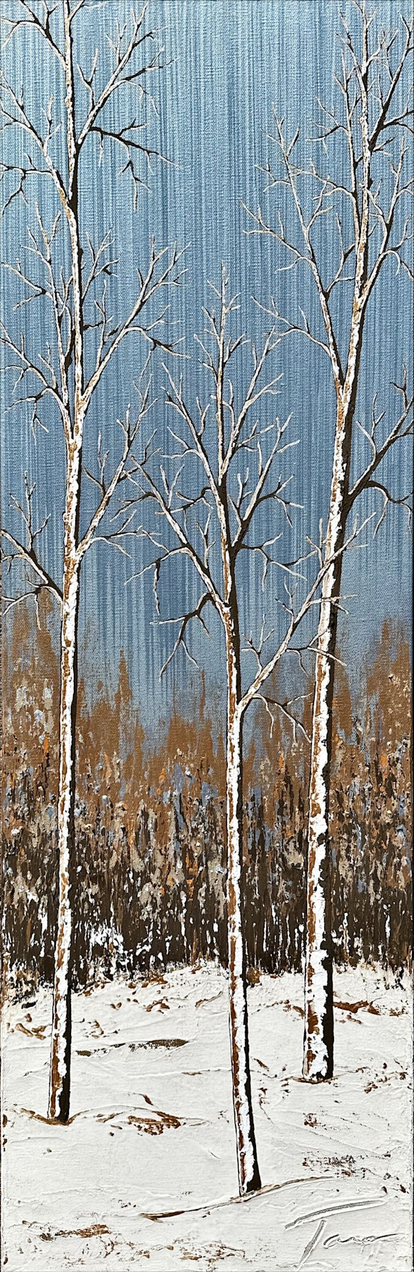 Aspens in the Snow 52 by Tara Austin Novak