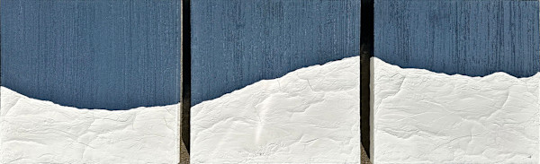 Moonlit Trek - triptych by Tara Austin Novak