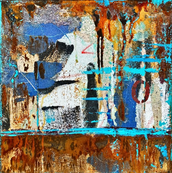 Urban Decay, Graffiti - 12x12 Set of 3 by Tara Austin Novak