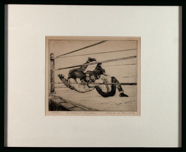 Bradshaw's Wrestlers by Frank K. Ominsky