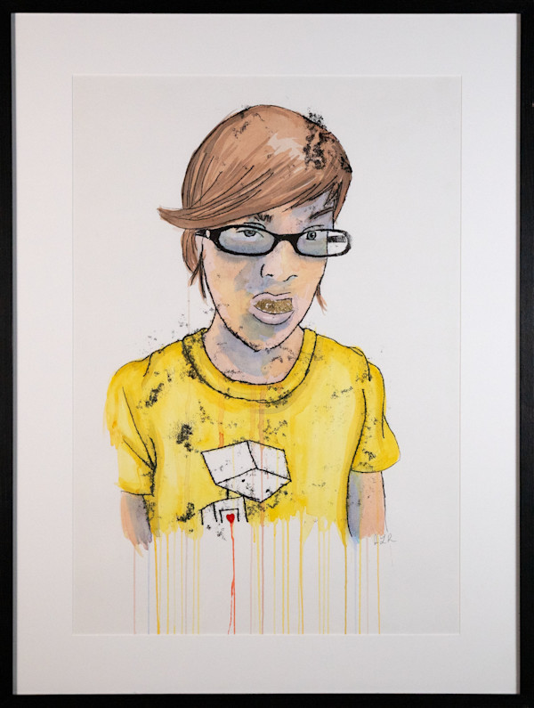 Rebecca van Dusen with Gold Teeth by Jose Luis Reyes