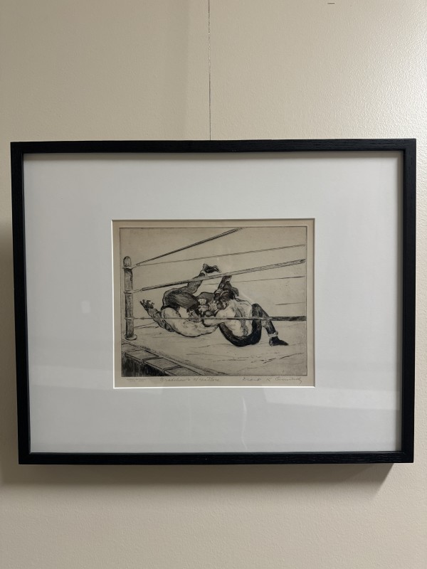 Bradshaw's Wrestlers by Frank K. Ominsky