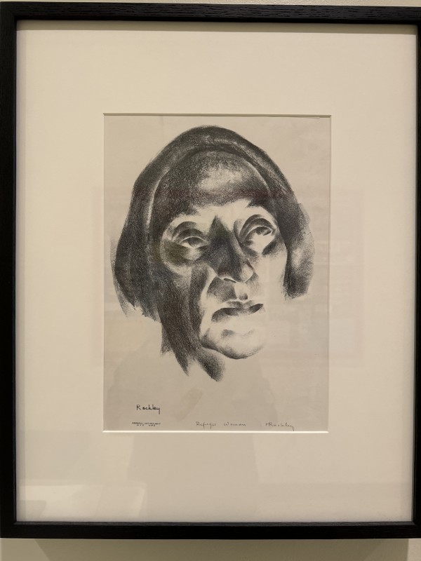 Refugee Woman by Mildred Rackley