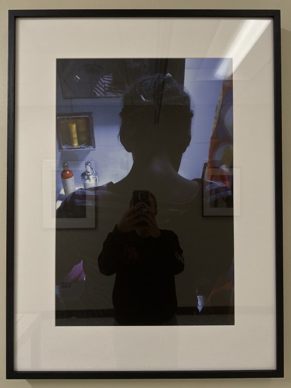 Frances reflecting2007 by Cecil McDonald
