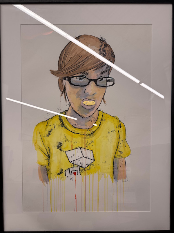 Rebecca van Dusen with Gold Teeth by Jose Luis Reyes