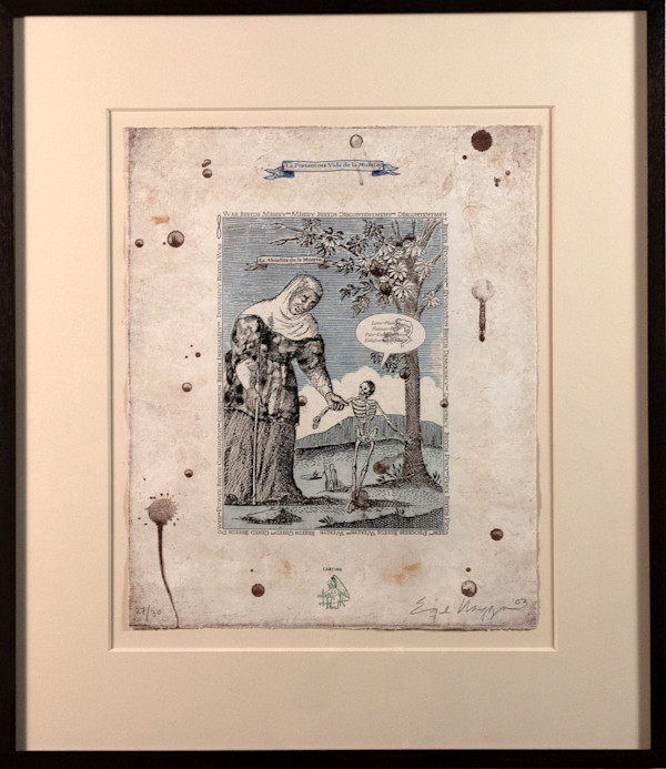 La Portentosa Vida de la Muerte 2003 by Enrique Chagoya