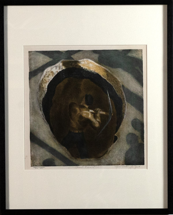Street Excavation by Mabel Wellington Jack