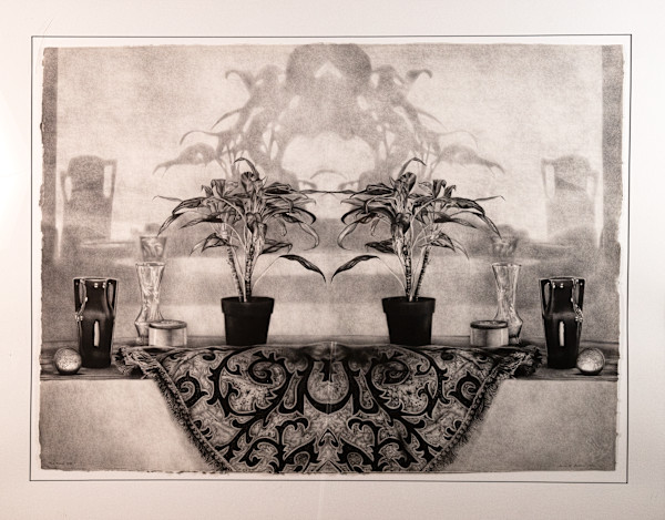 Two Black Pots by James Butler