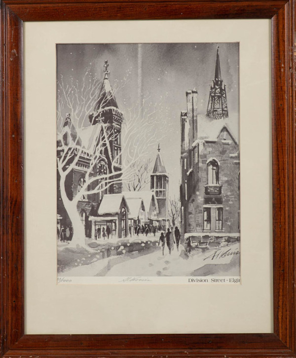 Division Street- Elgin by Al Kocsis