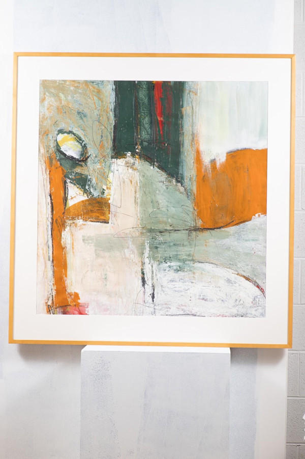 Flames Face by Brenda Baker Leigh