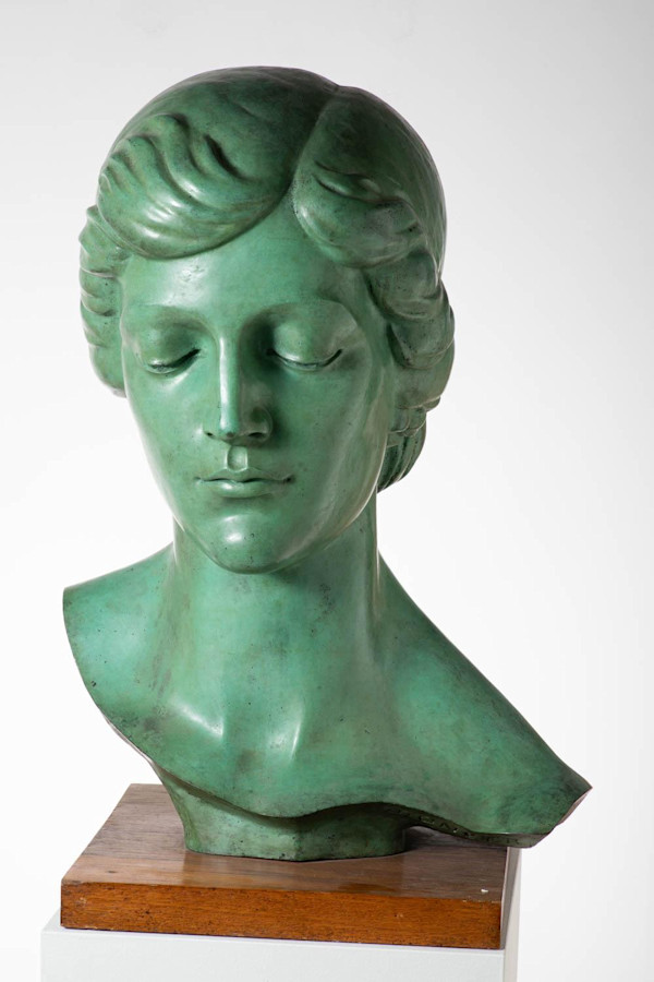 Pioneer Memorial - Mother's Head by Trygve Rovelstad