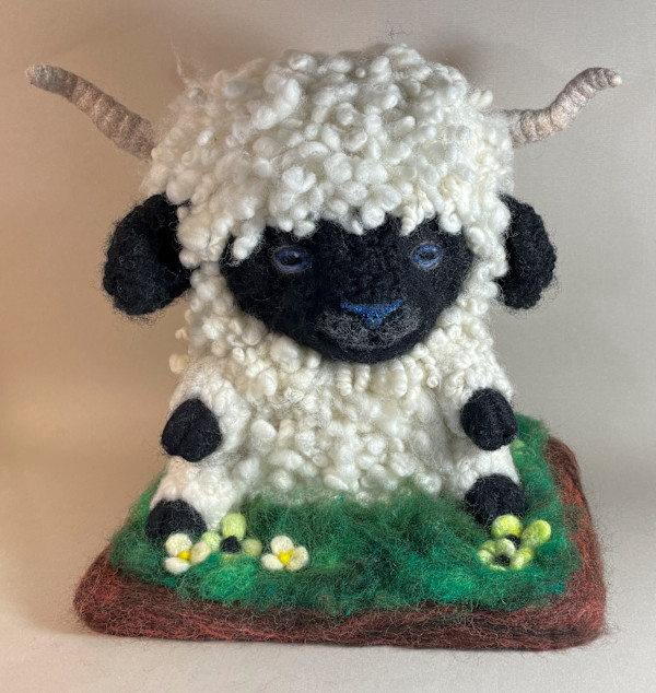 Valais Blacknose Sheep by Susan Silvester, Image 3.