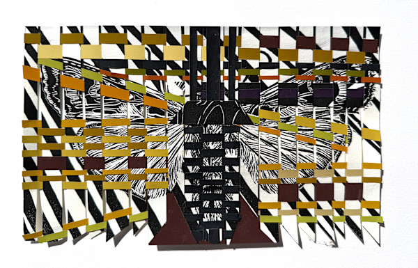 Woven Moth by Hilary Lorenz