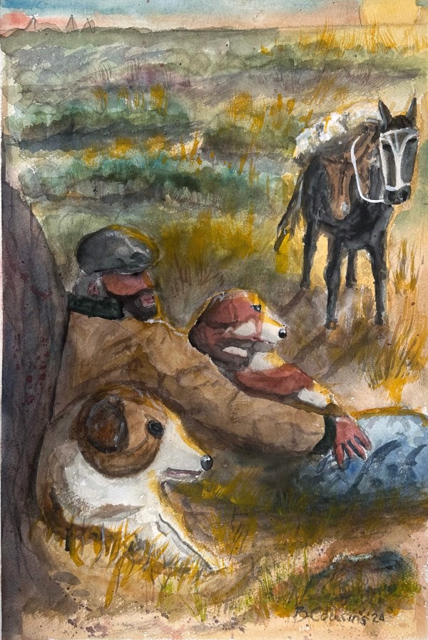 The End of The Day - Sheep Herder’s Tools by Bruce Cousins, AIA Emeritus