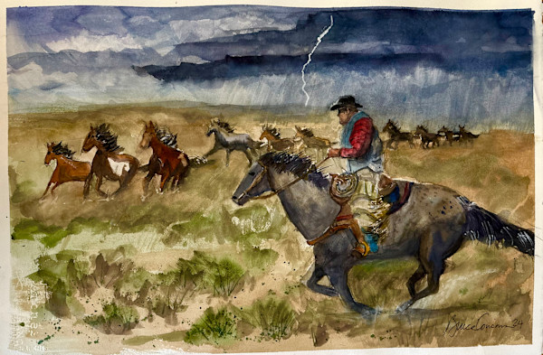 Outrunning the Storm. by Bruce C. Cousins