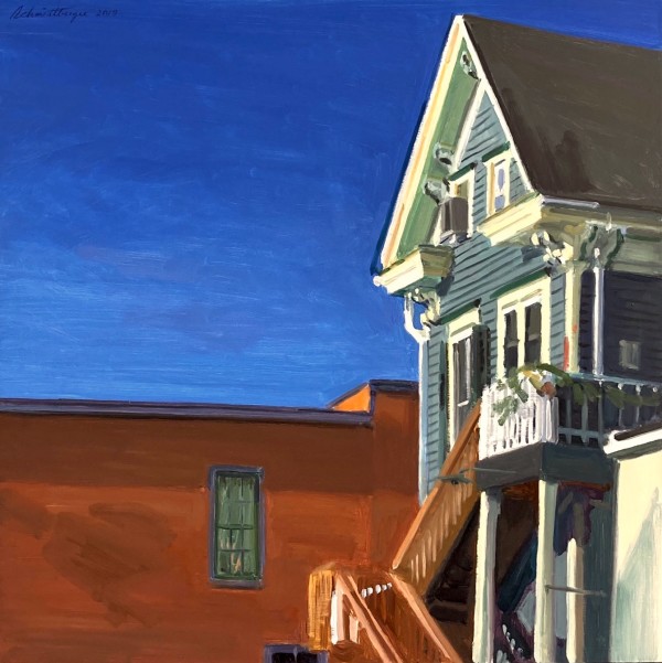 Behind Frenchtown Bookshop by John Schmidtberger
