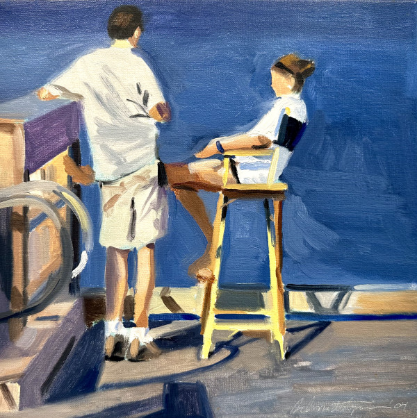 Lifeguards by Schmidtberger Fine Art Gallery
