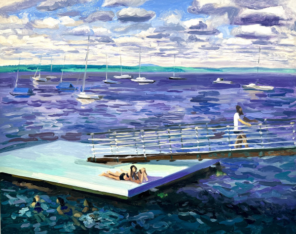 Dock, Becca on the Ramp by John Schmidtberger