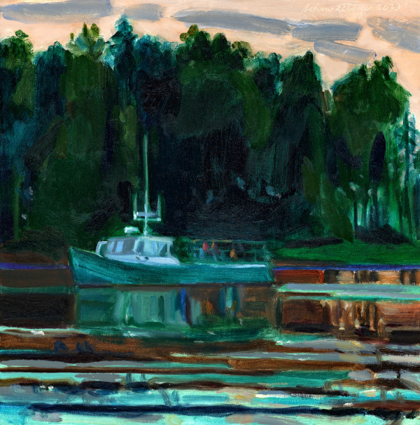 Still Water, Joy Bay (Larger Version) by John Schmidtberger