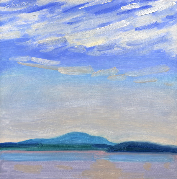 Calm Bay and Blue Hill by John Schmidtberger