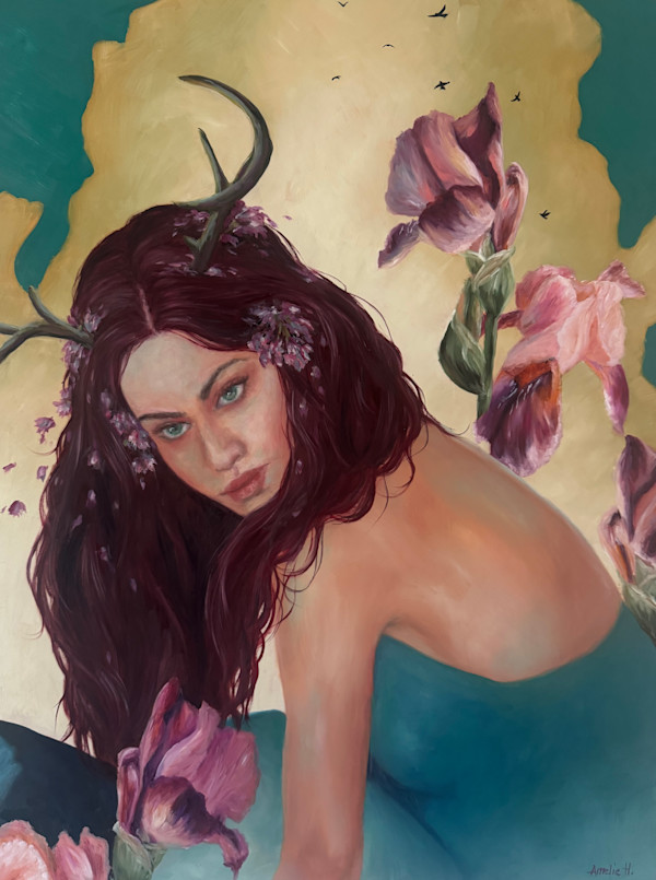 Daughter of Gaia: Deer Woman by Amelie Hubert, Image 1.